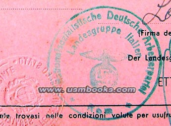 NSDAP AO in Italien
