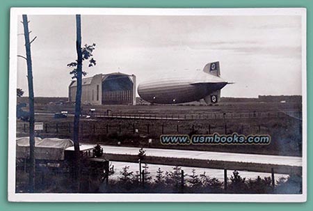 L.Z. Hindenburg und Reichsautobahn, Flughafen Rhein-Main