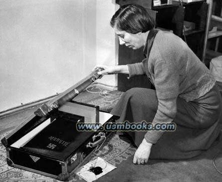 German suitcase with Hitler's personal property