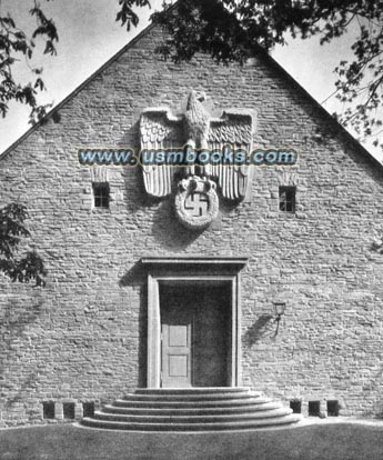 Nazi eagle and swastika