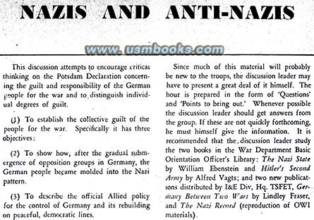 Nazis and Anti-Nazis