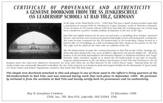Certificate of Authenticity