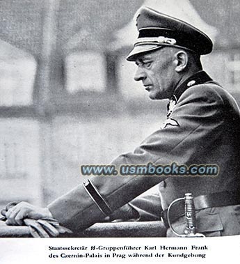 SS-Gruppenfuhrer Karl Hermann Frank with SS sword