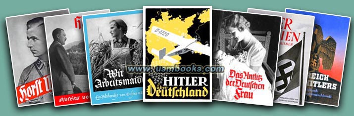 historical Third Reich Heinrich Hoffmann photo books