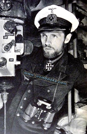 Nazi U-Boot commander Hardegen with Knights Cross