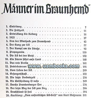 SA Braunhemd book 1936