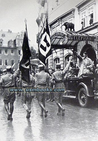 Hitler in Weimar 1930, Hotel Elephant Weimar