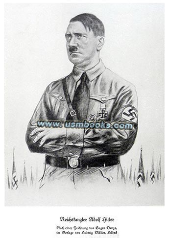 Reichskanzler Adolf Hitler by Eugen Denze