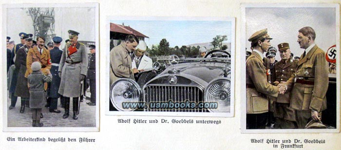Nazi cigarette card album Der Staat der Arbeit und des Friedens - Ein Jahr Regierung Adolf Hitler