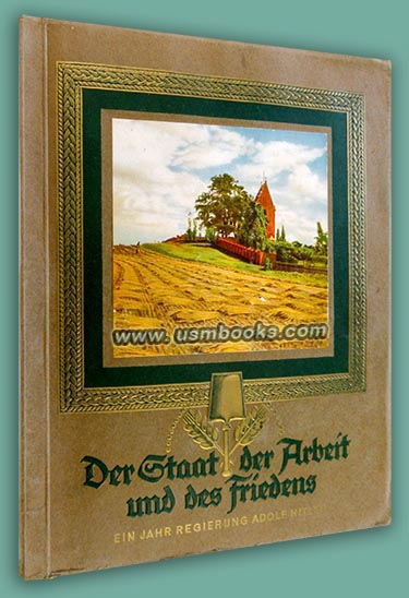 1934 Nazi cigarette card album Der Staat der Arbeit und des Friedens - Ein Jahr Regierung Adolf Hitler