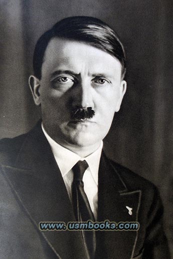 full-page portrait of Adolf Hitler