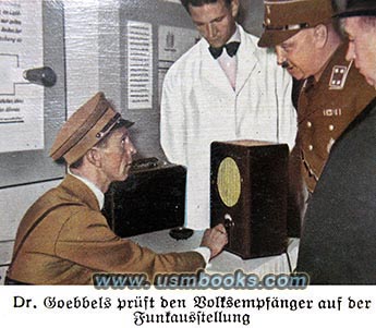 Joseph Goebbels with People's Radio