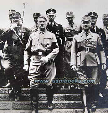 Adolf Hitler, SA Stabchef Ernst Rhm, 1933 Reichsparteitag