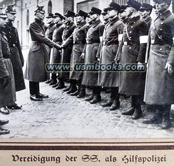 Vereidigung der SS als Hilfspolizei, SS oath