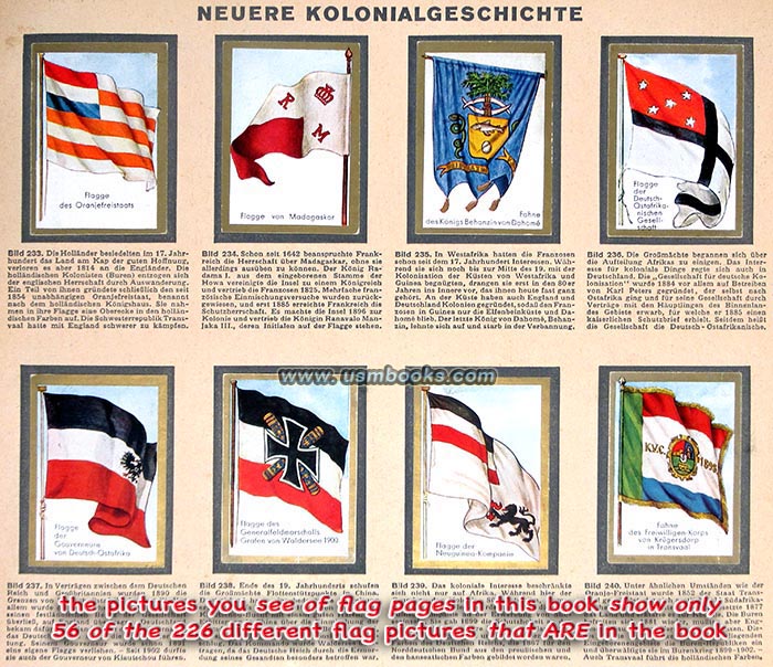 German colonial flags