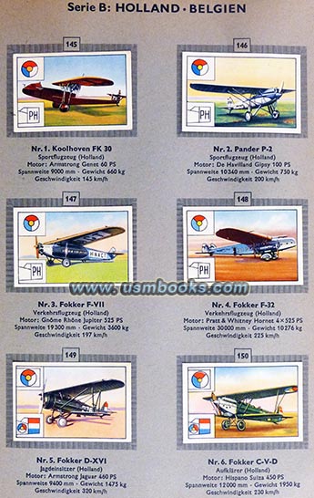 early Fokker and Koolhoven airplanes