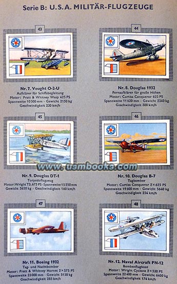 early military Douglas and Boeing aircraft