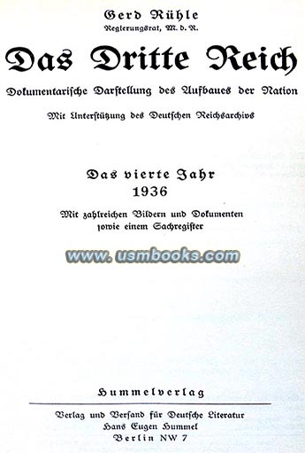 Das Dritte Reich IV, Gerd Ruhle