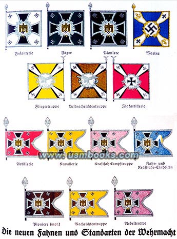 new Wehrmacht flags and Nazi Standards