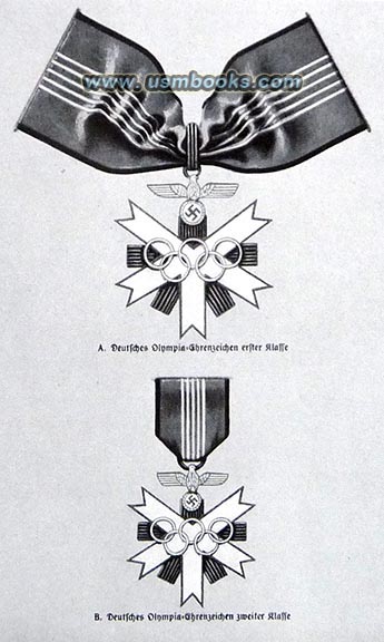 1936 Olympic medals