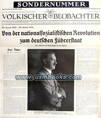Nazi Party newspaper Vlkischer Beobachter