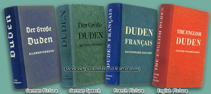 Nazi Illustrated Dictionary DUDEN