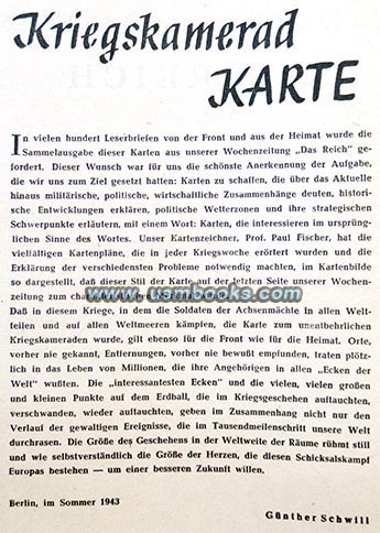Kriegskamerad Karte