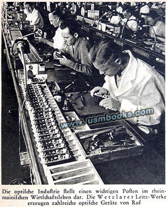 Leitz optical factory Wetzlar, Nazi Germany