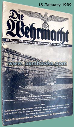 Die Wehrmacht 18 January 1939
