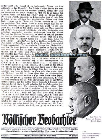 Dietrich Eckart, Volkischer Beobachter