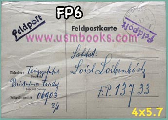 1940 Feldpostkarte