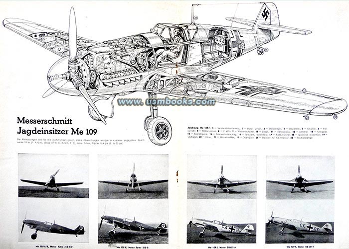 Messerschmitt Jagdeinsitzer Me109