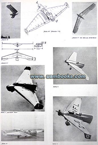 nazi research tail-less airplanes