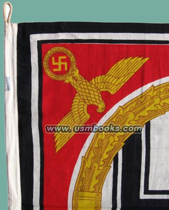 Nazi eagle and swastika