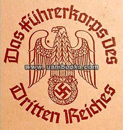 Nazi eagle and swastika