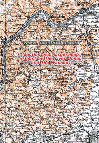 Wachau Danube map