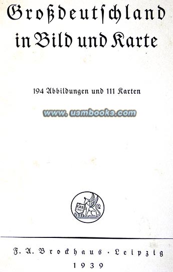 Grossdeutschland in Bild und Karte, 1939
