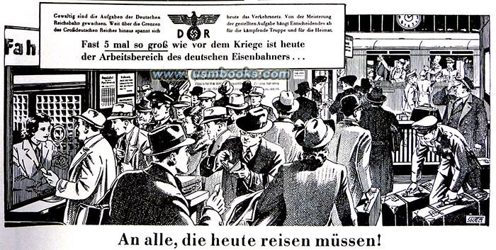 Deutsche Reichsbahn advertising 1941