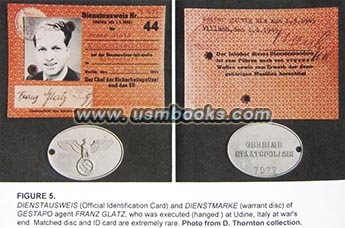Gestapo Id Card