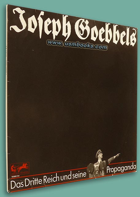 Dr. Joseph Goebbels propaganda LP record