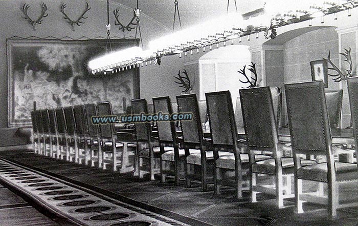 Wewelsburg chairs, Jagdhalle Carinhall