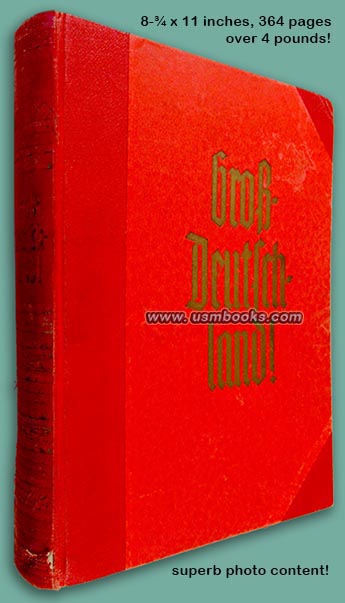 Grossdeutschland Nazi photo book, Hans Lerch, Zwinger Verlag Dresden