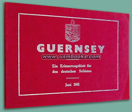 GUERNSEY Erinnerungsblatt fr den deutschen Soldaten 1941