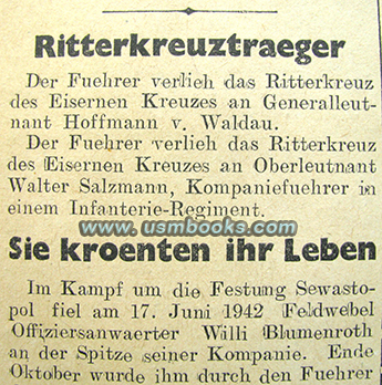 Nazi Knight's Cross