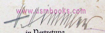 Himmler signature