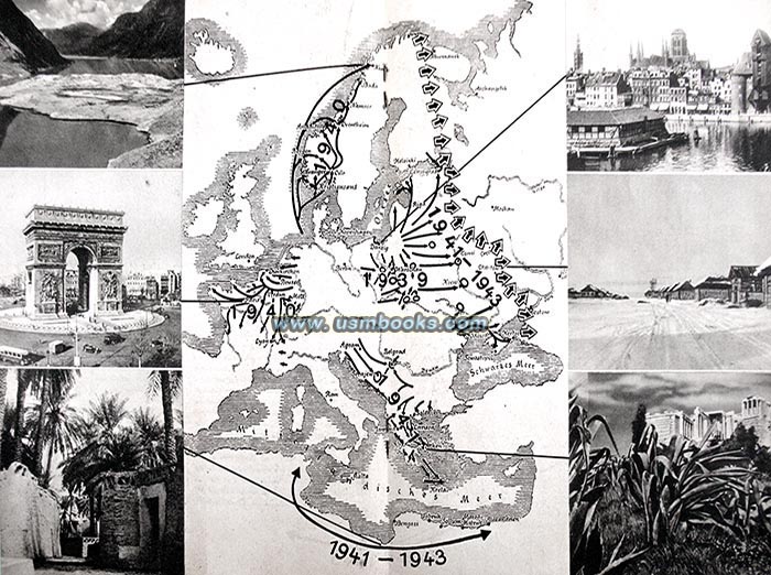 WW2 German war fronts