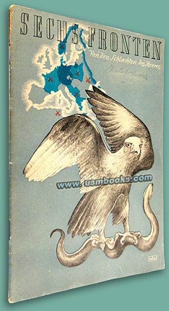 Sechs Fronten von den Schlachten des Heeres, 1943 Heeres-Hefte für die Hitler-Jugend