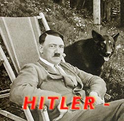 Hitler mit Hund