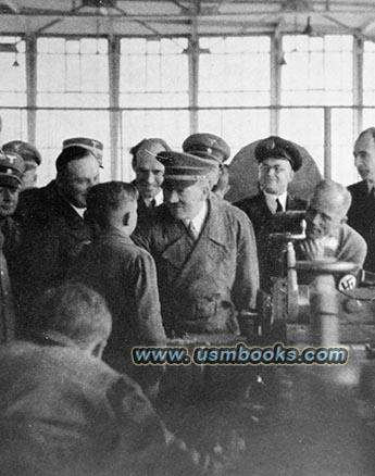 Hitler with HJ Boys