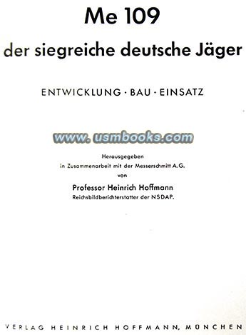Me 109 der siegreiche deutsche Jäger, Luftwaffe Messerschmitt fighter plane